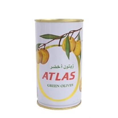 Picture of ATLAS GREEK GREEN OLIVES 360G